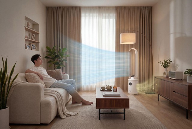 5 c&ocirc;ng nghệ trong 1: Quạt giọng n&oacute;i FujiHOME BF15, CFR Series đang l&agrave; xu hướng h&egrave; 2026- Ảnh 3.