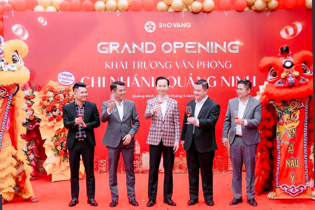 Sao Vàng Holdings khai trương văn phòng chi nhánh mới tại Quảng Ninh- Ảnh 1.
