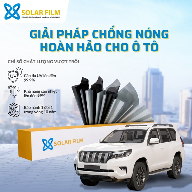 XSolar Film - Thương hiệu phim cách nhiệt chất lượng cao, tối ưu cho người dùng ô tô- Ảnh 1.