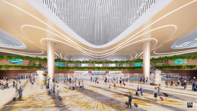 Sân bay chuẩn Changi của Phú Quốc có nội thất đẹp như phim viễn tưởng- Ảnh 4.