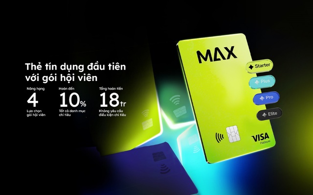 VIB lần đầu ra mắt Max Card - thẻ tín dụng với gói hội viên, hoàn đến 18 triệu/năm - Ảnh 2.