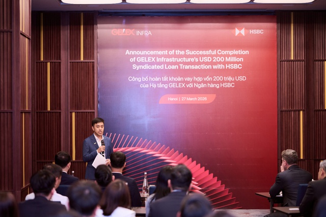 Hạ tầng GELEX công bố hoàn tất khoản vay hợp vốn 200 triệu USD với HSBC- Ảnh 2.