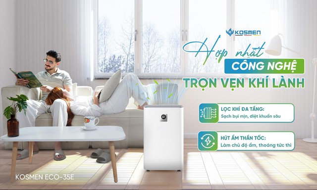 Cao điểm trời mưa nồm ẩm - Máy hút ẩm trở thành cứu tinh- Ảnh 4.