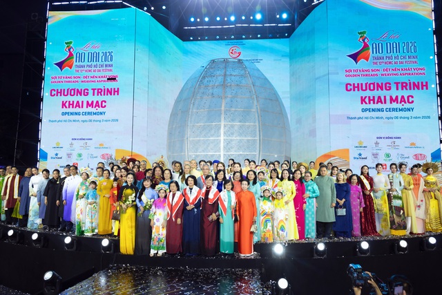 Lễ hội Áo dài TP.HCM 2026: Khi doanh nhân trở thành “sứ giả” lan tỏa di sản Việt- Ảnh 4.