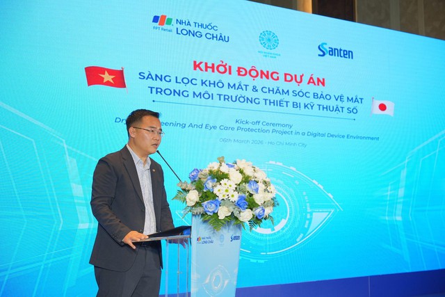 Long Châu và Santen Nhật Bản ra mắt bộ câu hỏi tầm soát khô mắt chuẩn y khoa- Ảnh 3.