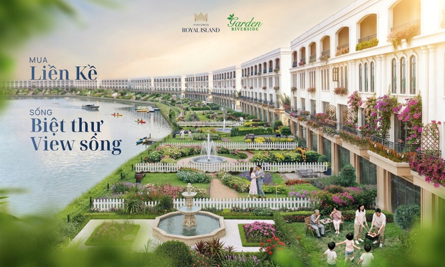 Garden Riverside đảo hoàng gia: Mua một tặng một, tiềm năng tăng giá trong tương lai - Ảnh 2.
