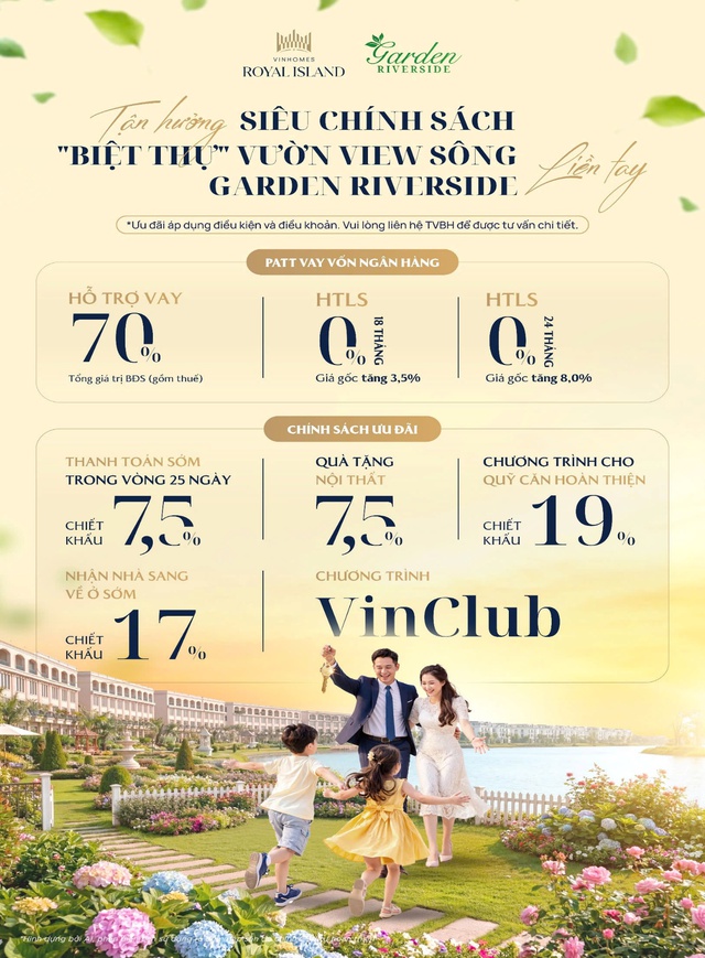 Garden Riverside đảo hoàng gia: Mua một tặng một, tiềm năng tăng giá trong tương lai - Ảnh 4.