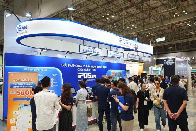 iPOS.vn mang hệ sinh thái giải pháp công nghệ toàn diện đến CafeShow 2026- Ảnh 1.