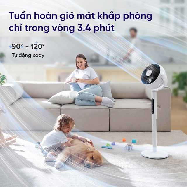 Quạt tuần hoàn không khí Levoit: Chiến lược đầu tư thiết bị làm mát thông minh và tiết kiệm điện - Ảnh 1.