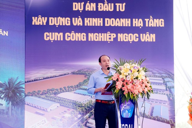 Khởi công dự án cụm công nghiệp 765 tỷ đồng tại Bắc Ninh - Ảnh 1.