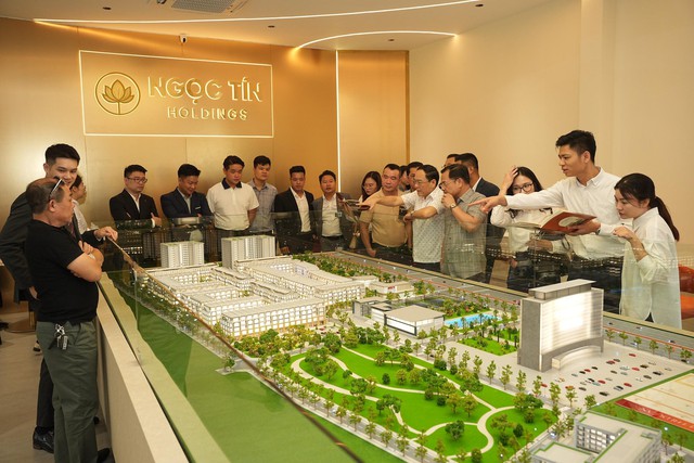 Lễ khởi công và ra mắt văn phòng bán hàng dự án NAMMON Square và Ngọc Tín Garden - Ảnh 2.