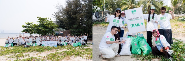 200 nhân viên UNIQLO Việt Nam chung tay làm sạch bãi biển Hà Khê- Ảnh 3.
