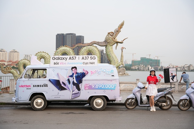 Viettel Store và Samsung mang Roadshow “Vibe Awesome” khuấy động Thủ đô với Galaxy A57 | A37 5G - Ảnh 2.
