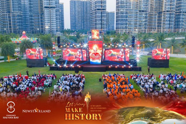 Lễ ra quân Vinhomes Hải Vân Bay bùng nổ khắp 3 miền - Mở màn chiến dịch toàn quốc - Ảnh 1.