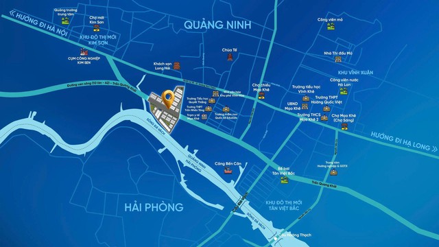Sắp mở bán Mạo Khê Riverside kết nối Quảng Ninh, Hải Phòng, Bắc Ninh và sân bay Gia Bình - Ảnh 2.