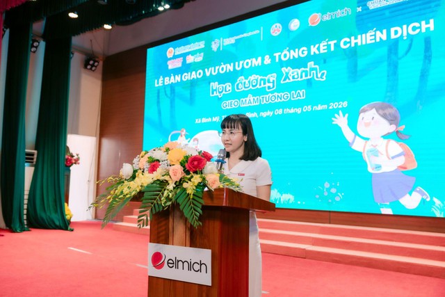 Elmich Việt Nam thúc đẩy mô hình giáo dục xanh trong học đường - Ảnh 2.