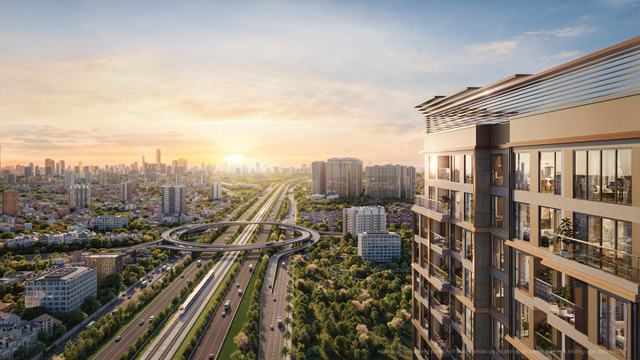Sky 3 - Lợi thế tầm nhìn tại “mặt tiền vàng” Đại lộ Thăng Long - Ảnh 1.