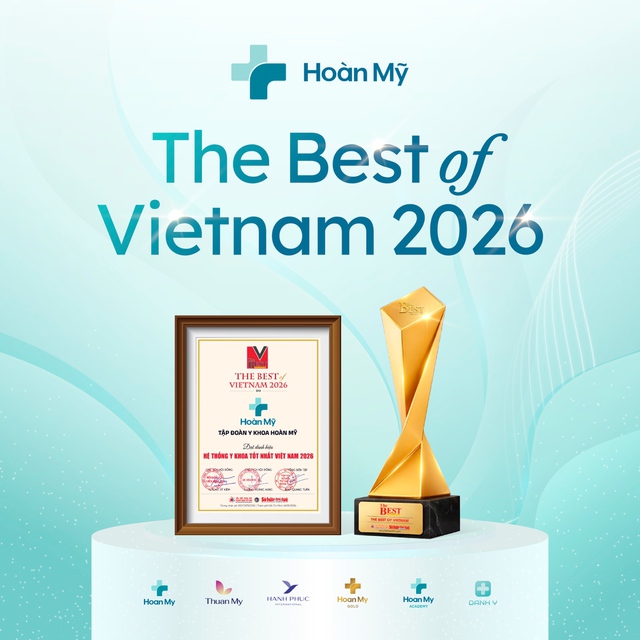 Tập đoàn Y khoa Hoàn Mỹ được vinh danh Hệ thống Y khoa tốt nhất Việt Nam 2026 - Ảnh 1.