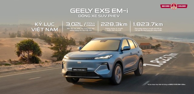 Geely EX5 EM-i: "Điểm chạm" kinh tế, chinh phục người dùng Việt bằng giá trị thực- Ảnh 1.