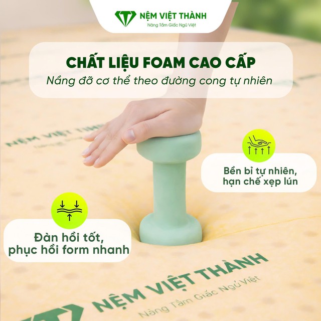 Nệm Việt Thành – thương hiệu việt, nâng tầm giấc ngủ Việt- Ảnh 1.