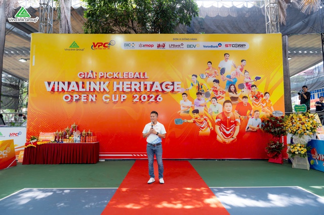 Vinalink Heritage Open Cup 2026: Khi thể thao trở thành nhịp cầu kết nối- Ảnh 1.