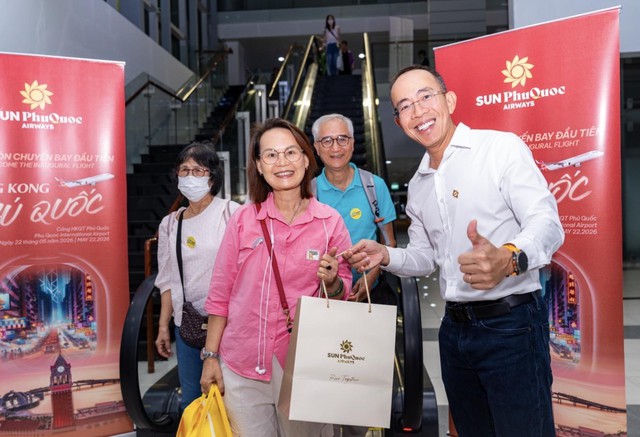 Sun PhuQuoc Airways khai trương đường bay quốc tế thứ ba Phú Quốc - Hong Kong (Trung Quốc)- Ảnh 1.