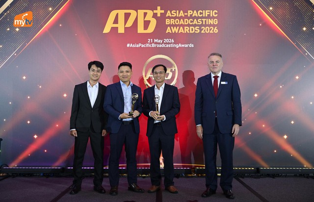 MyTV của VNPT thắng lớn tại Asia-Pacific Broadcasting+ Awards 2026 - Ảnh 1.
