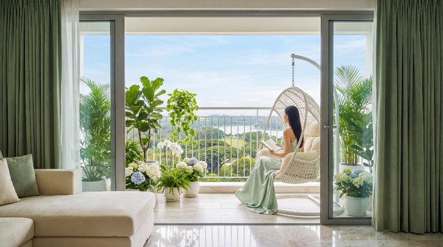 Viha Flora và chuẩn sống xanh theo chiều dọc: Khi thiên nhiên “dệt” tầng không - Ảnh 3.