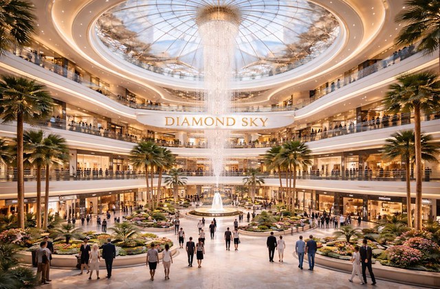 Hạ tầng bứt tốc nâng tầm giá trị của Diamond Sky - Ảnh 3.