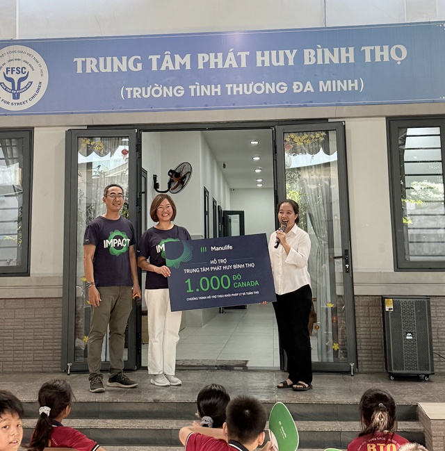 Manulife Việt Nam nhận giải thưởng quốc tế về hoạt động cộng đồng- Ảnh 2.