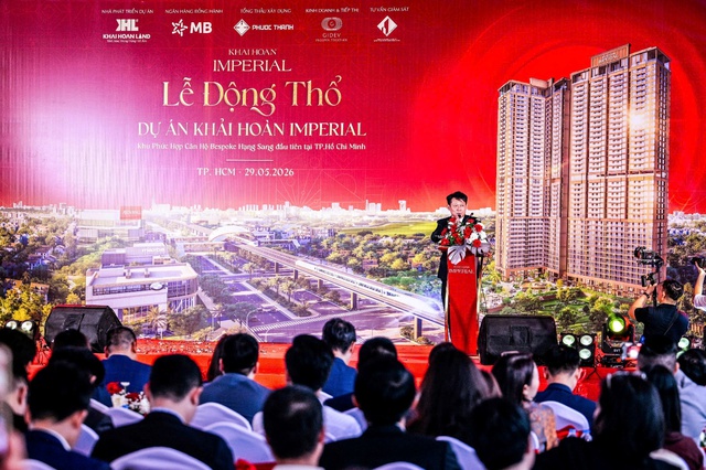 Khải Hoàn Land cùng Phước Thành chính thức động thổ dự án căn hộ Bespoke- Ảnh 2.