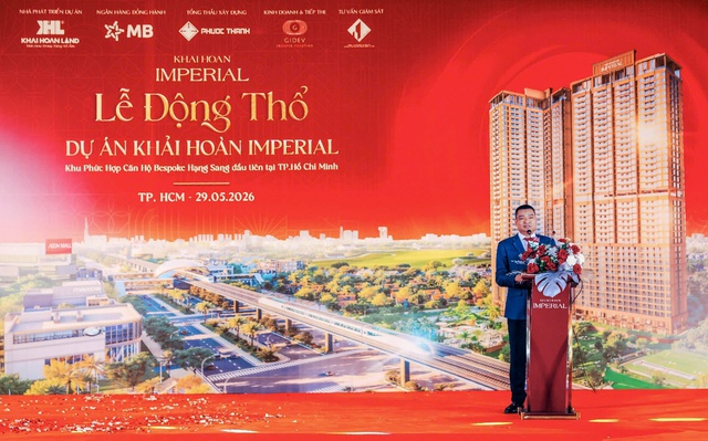 Khải Hoàn Land cùng Phước Thành chính thức động thổ dự án căn hộ Bespoke- Ảnh 1.