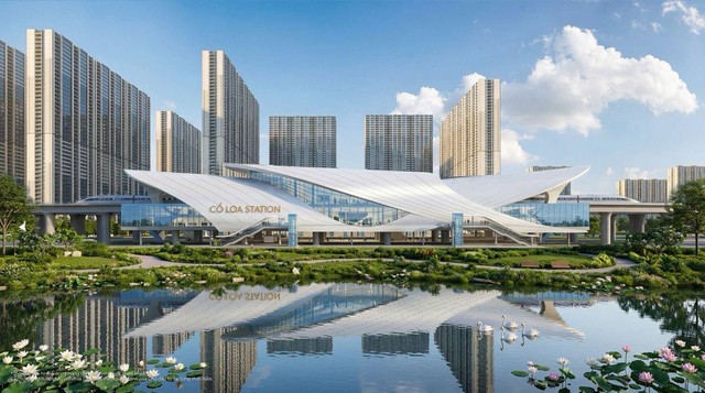 Vincom Collection Bazaar sở hữu lợi thế kép cạnh trung tâm triển lãm, ôm trọn ga đường sắt cao tốc - Ảnh 2.