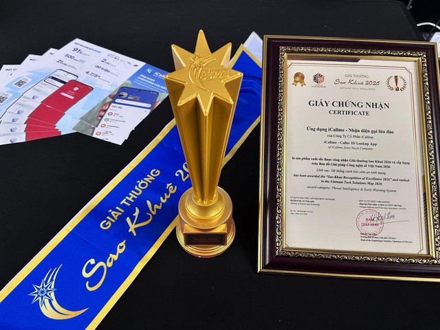 Ứng dụng nhận diện cuộc gọi iCallme giành giải thưởng Sao Khuê 2026- Ảnh 3.
