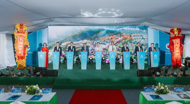 Nhà sáng lập Ecopark chính thức khởi công dự án Khu đô thị sinh thái đồi chè Ô Quý Hồ- Ảnh 1.