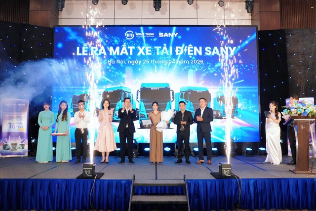 SANY hợp tác Hưng Thịnh EV Truck phân phối xe tải điện Việt Nam- Ảnh 1.