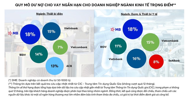 MB – Ngân hàng top đầu Cấp vốn lưu động cho doanh nghiệp SME thuộc ngành kinh tế trọng điểm - Ảnh 1.