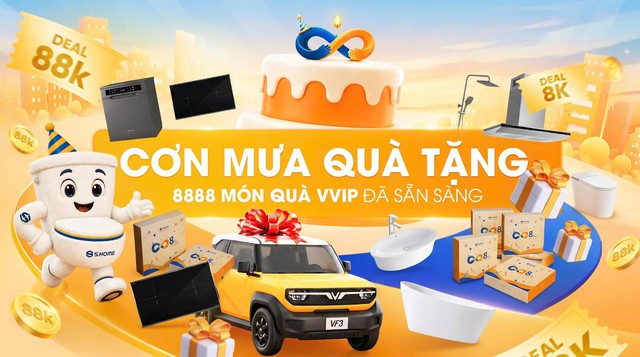 Sinh nhật 8 tuổi S.Home tặng VINFAST VF3!- Ảnh 4.
