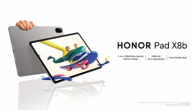 Ra mắt HONOR Pad X8b: Thiết kế thanh lịch, hiệu năng mạnh mẽ, tích hợp không gian số an toàn cho trẻ - Ảnh 1.