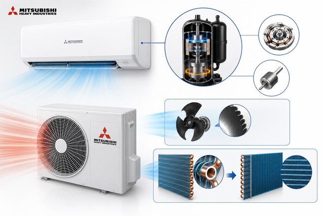 Thợ điện lạnh tiết lộ tiêu chí chọn điều hòa bền trong mùa nắng nóng - Ảnh 1.