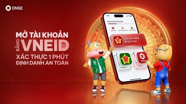 DNSE hoàn tất liên kết VNeID, rút ngắn quy trình mở tài khoản chứng khoán- Ảnh 2.