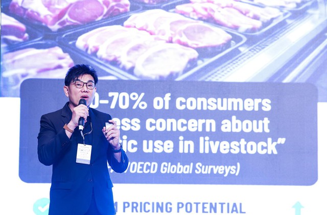 C.P. Việt Nam gợi mở hướng giảm phụ thuộc kháng sinh trong chăn nuôi heo - Ảnh 2.