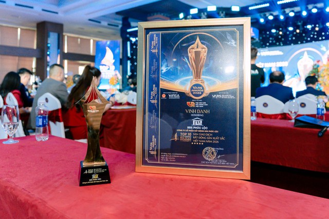 BĐS Phúc Lộc được vinh danh Top 10 Sàn giao dịch bất động sản xuất sắc Việt Nam 2026- Ảnh 3.