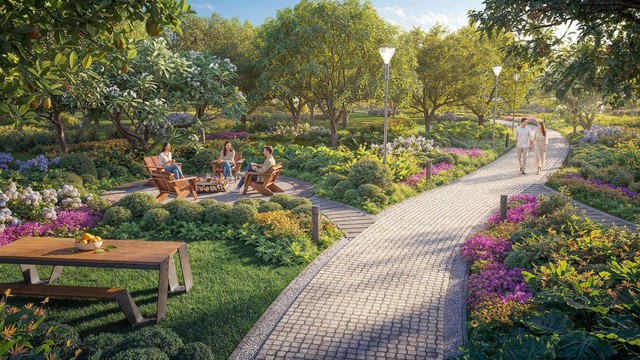 5 khu vườn tại Dream Garden City – hệ sinh thái kết nối nhiều thế hệ - Ảnh 1.