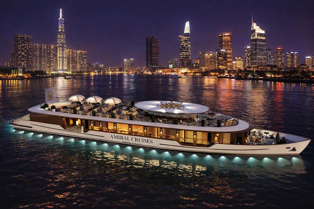 LuxGroup ra mắt du thuyền Amiral Cruises for Presidents tr&ecirc;n s&ocirc;ng S&agrave;i G&ograve;n - Ảnh 3.