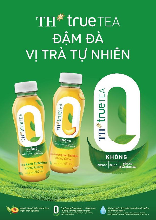 Tập đo&agrave;n TH ra mắt Tr&agrave; kh&ocirc;ng đường TH true TEA, mở rộng danh mục sản phẩm tốt cho sức khỏe - Ảnh 1.
