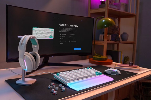 Bàn phím G512 X kèm kê tay Playroom, Logitech G xác lập đột phá mới cho trả nghiệm với G5 Series - Ảnh 4.