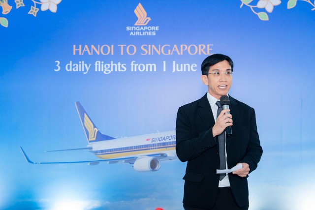 Singapore Airlines tăng tần suất khai thác chuyến bay Hà Nội – Singapore - Ảnh 1.