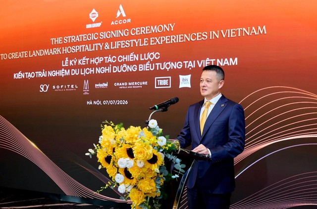 Lãnh đạo cao cấp Accor tới Việt Nam, nâng tầm hợp tác chiến lược với Sun Group - Ảnh 1.