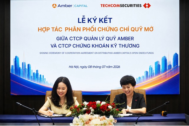 Amber Capital và TCBS hợp tác phân phối quỹ mở tới nhà đầu tư- Ảnh 1.